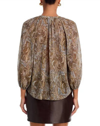 L'Agence - Teagan Dolman Sleeve Blouse