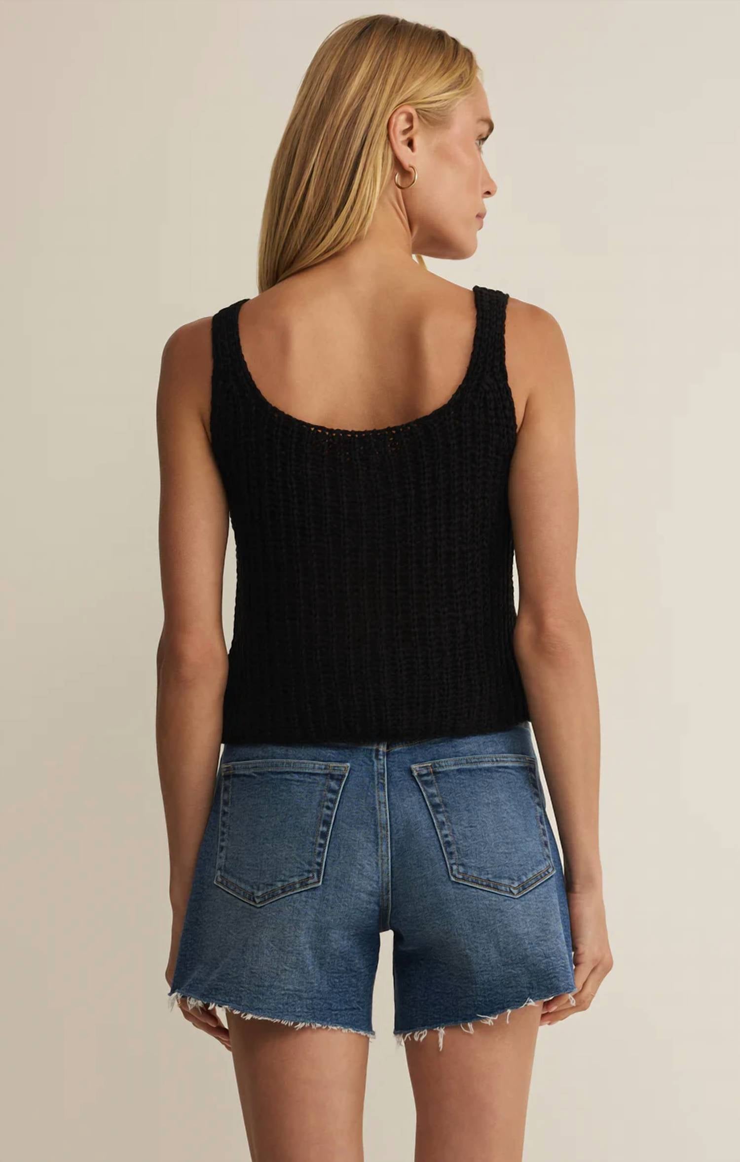 Z Supply - Tate Lace Up Sweater
