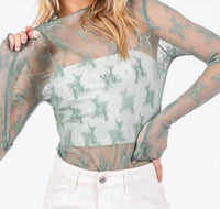 Sewn And Seen - Floral Lace Top