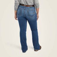 ARIAT Perfect Rise Riveter Boot Cut Jeans - plus in malibu - women's jeans - detail view