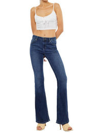 Kancan - Mid-rise Flare Boot Cut Jeans