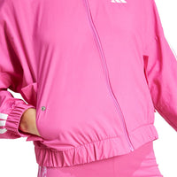 Adidas - Essentials 3-stripes Lifestyle Woven Bomber Full Zip Jacket