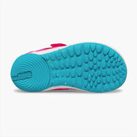 MERRELL Infant-Toddler Bare Steps H20 Water Shoes in berry turq - kids' shoe - detail view