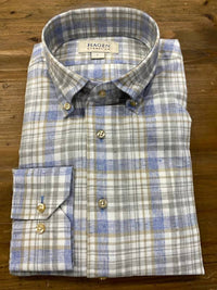 Hagen Carmel - Men's Washed Textured Shirt