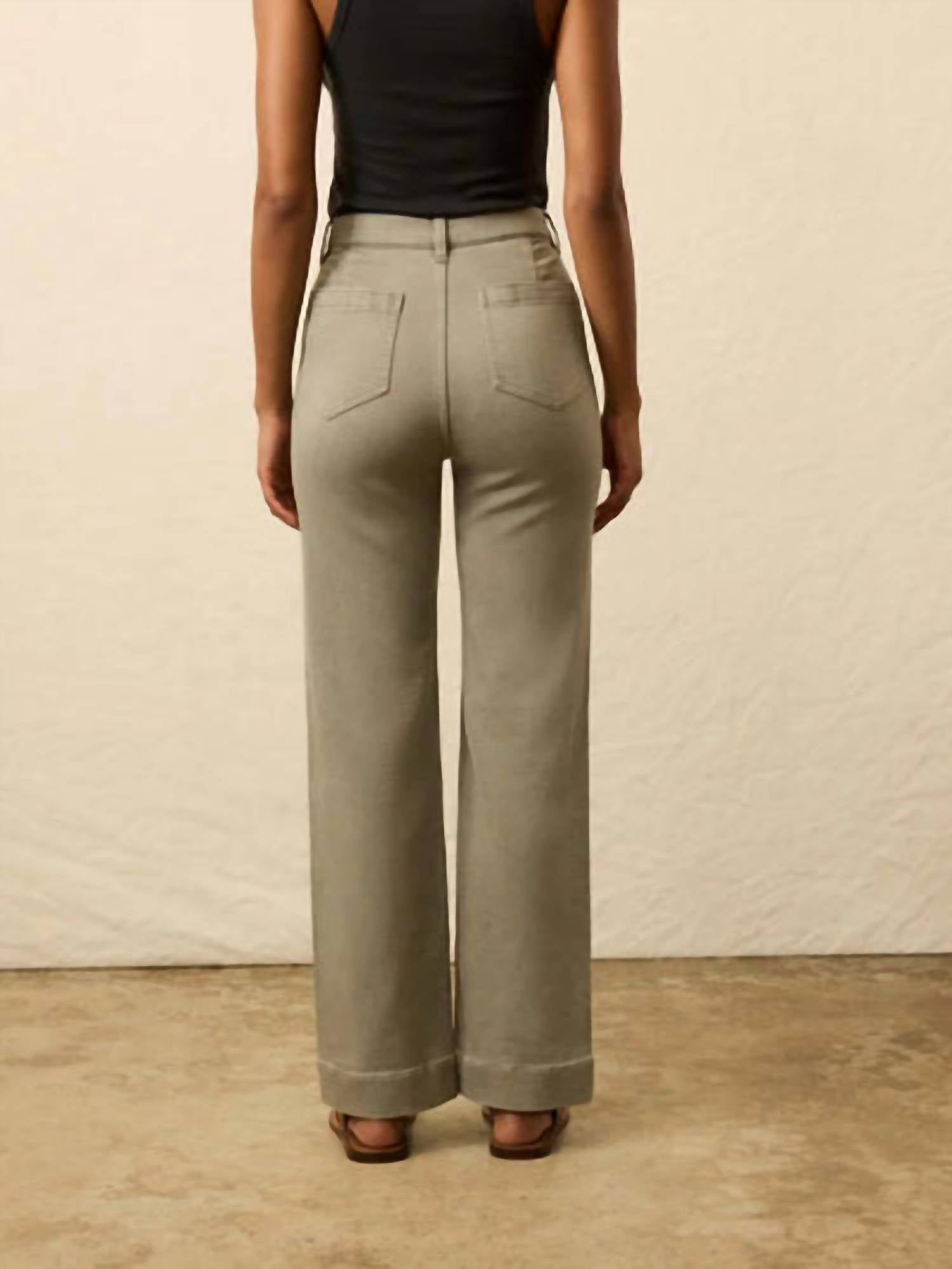 Faherty - Stretch Terry Patch Pocket Pant