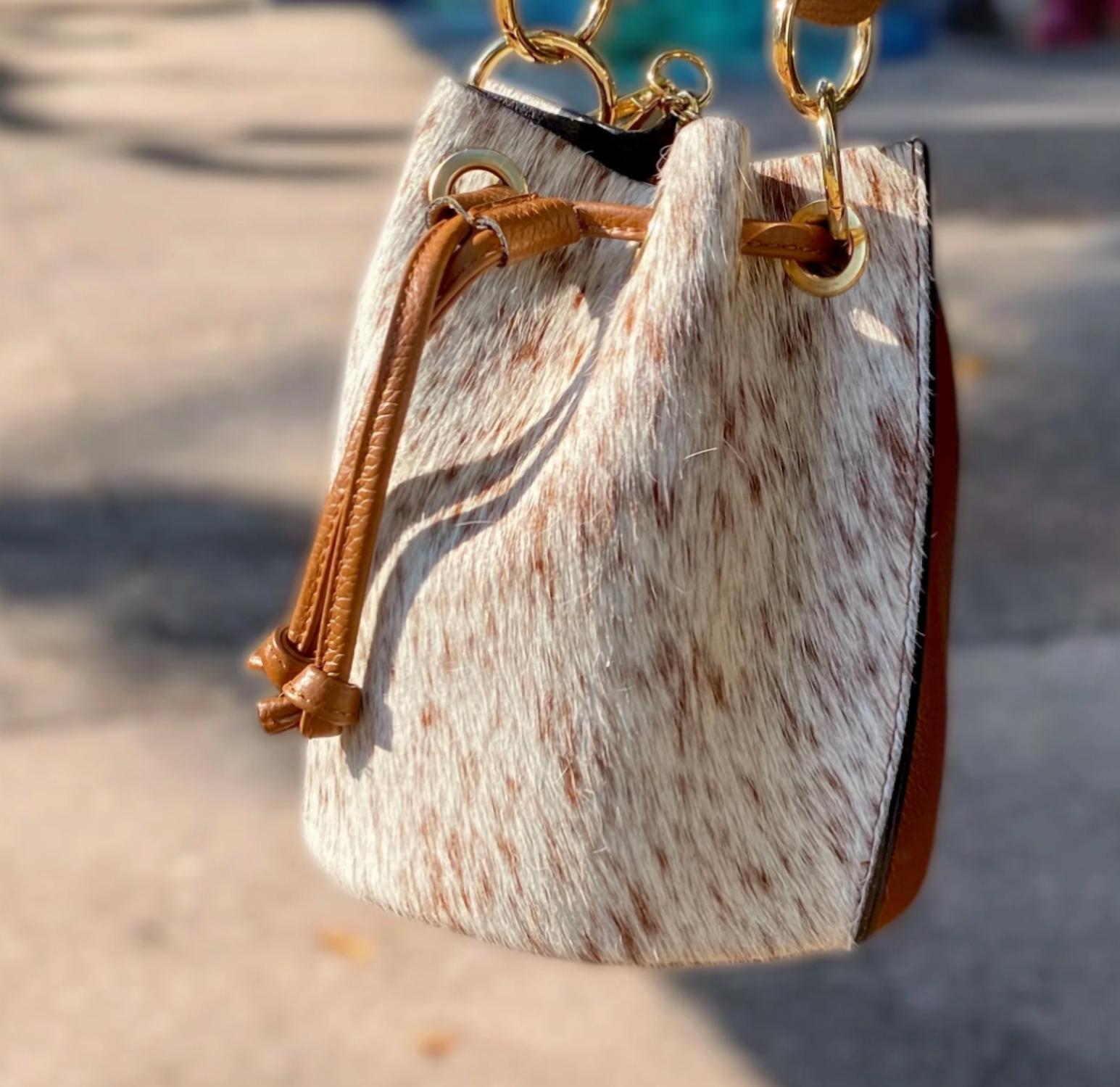 Charlie Leather - Women's Demi Small Bucket Bag