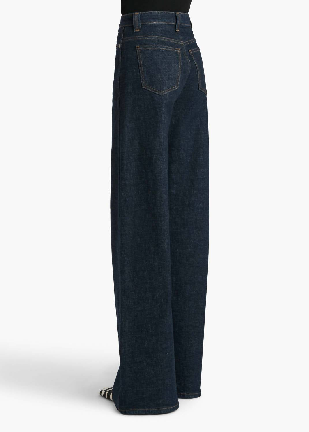 Khaite - Dane Wide Leg Jeans