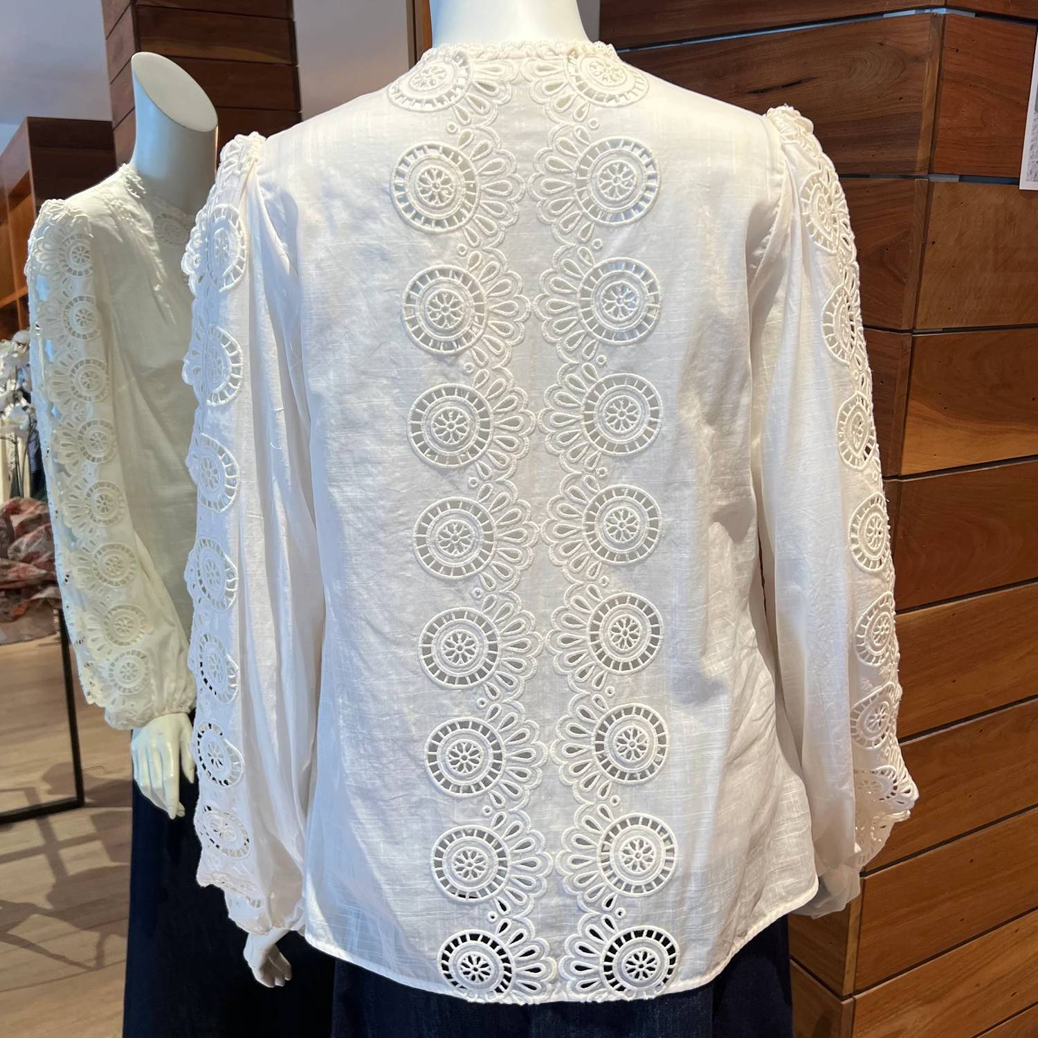 Zimmermann - Lucky Embroidered Blouse