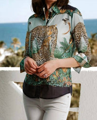 Tizzie - Three Quarter Sleeves Rome Shirt