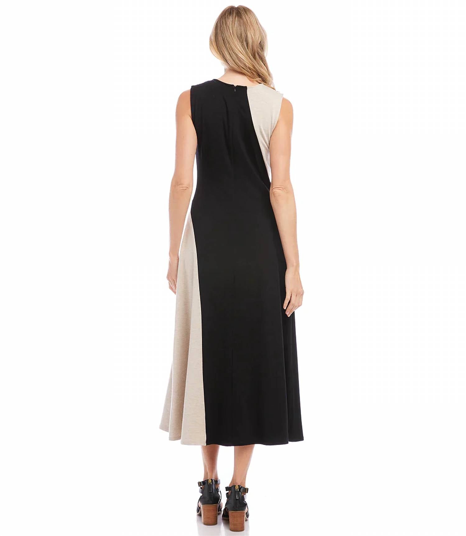 Karen Kane - Shelby Sleeveless Colorblock Dress