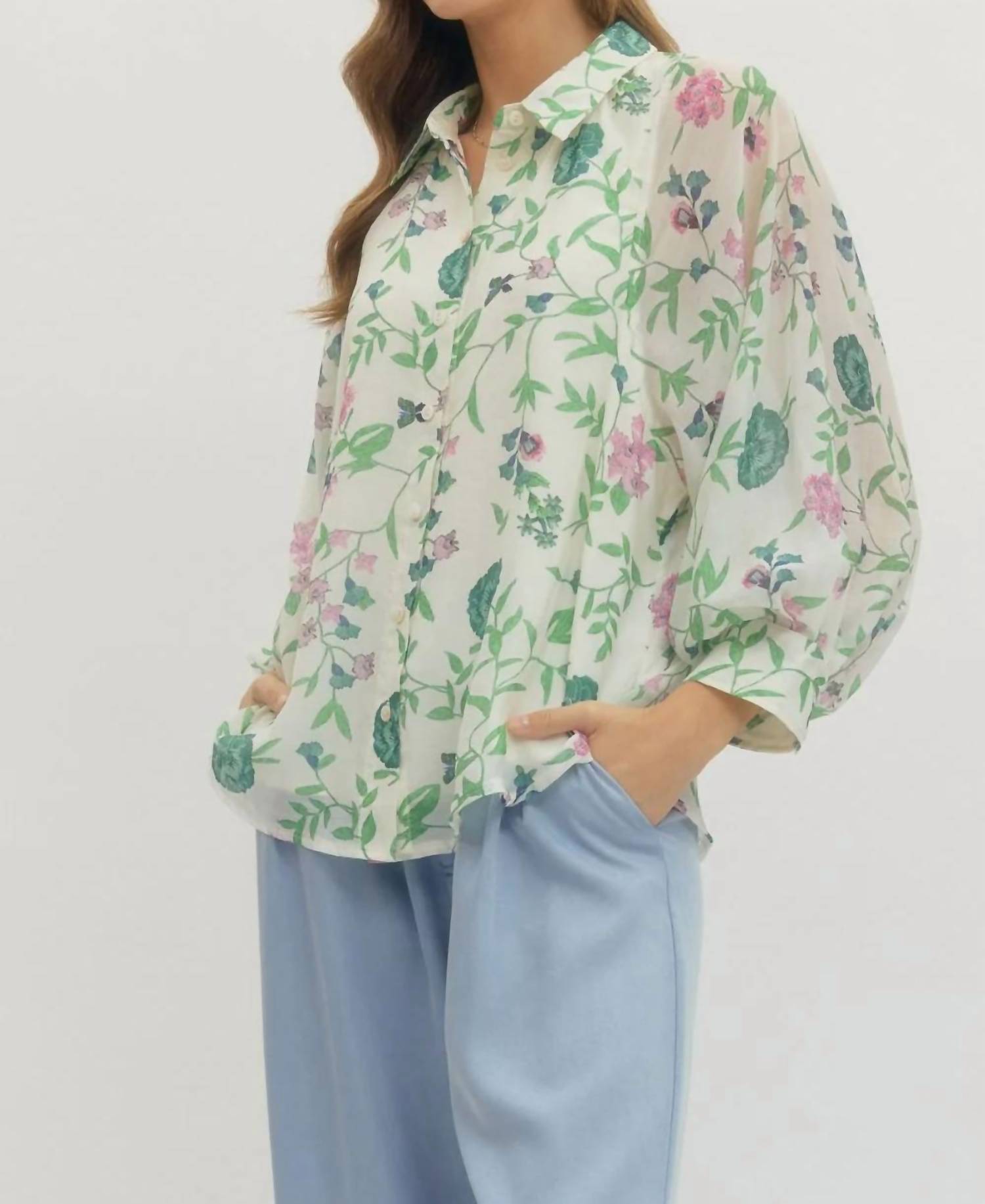 Entro - Semi-sheer Top