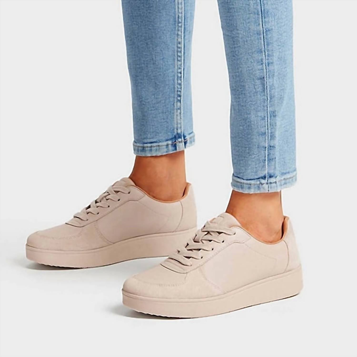 Women's Rally Leather/Suede Panel Sneaker