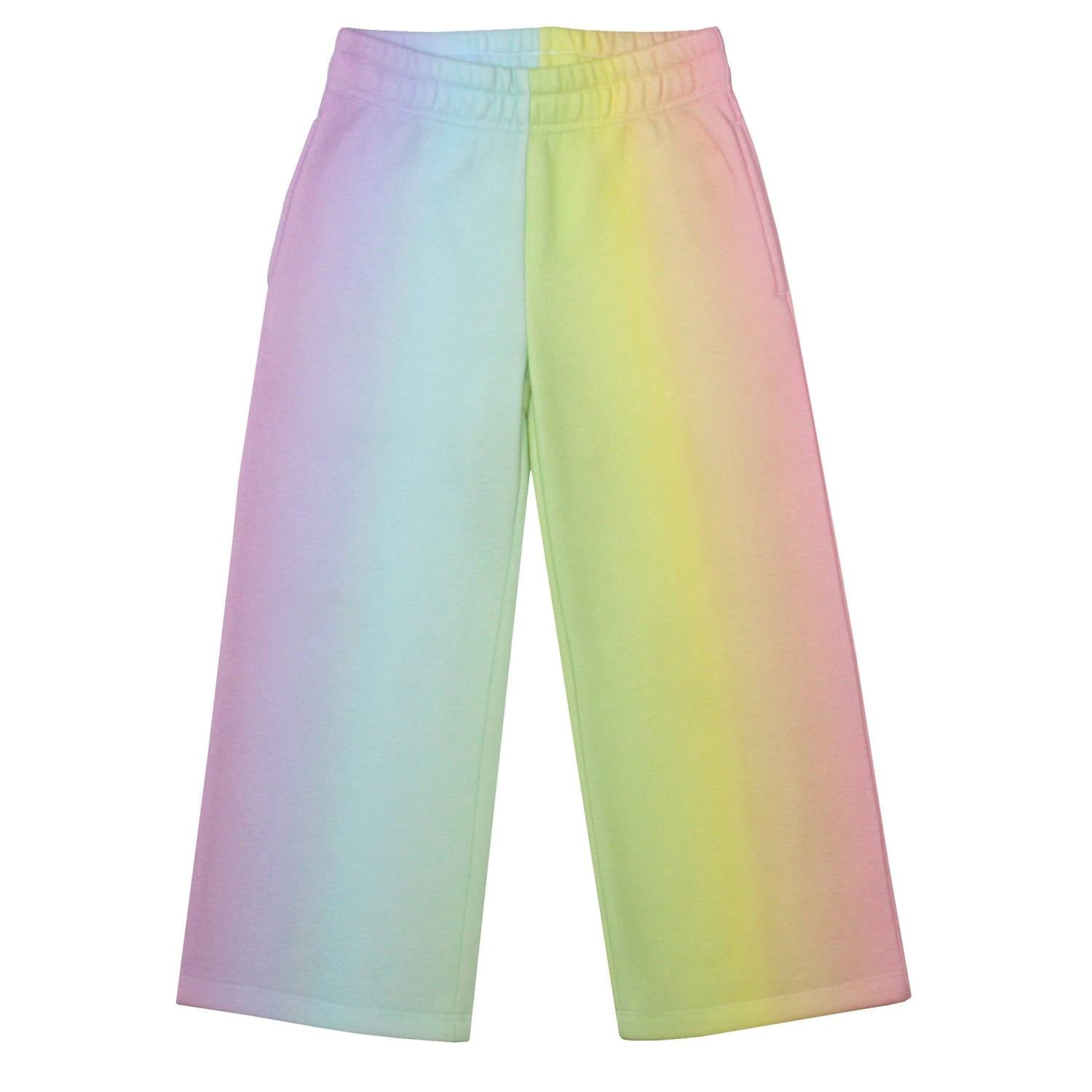 Rebloomed Kids - Rainbow Wide-Leg Joggers