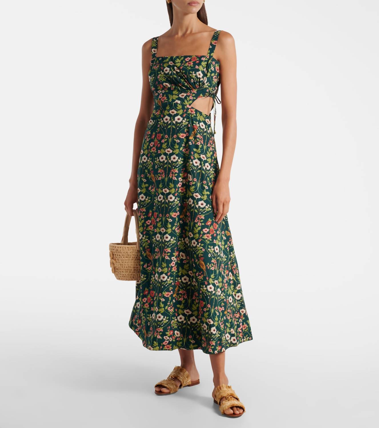 Agua By Agua Bendita - Pre-loved Verano Mosquetero Midi Dress