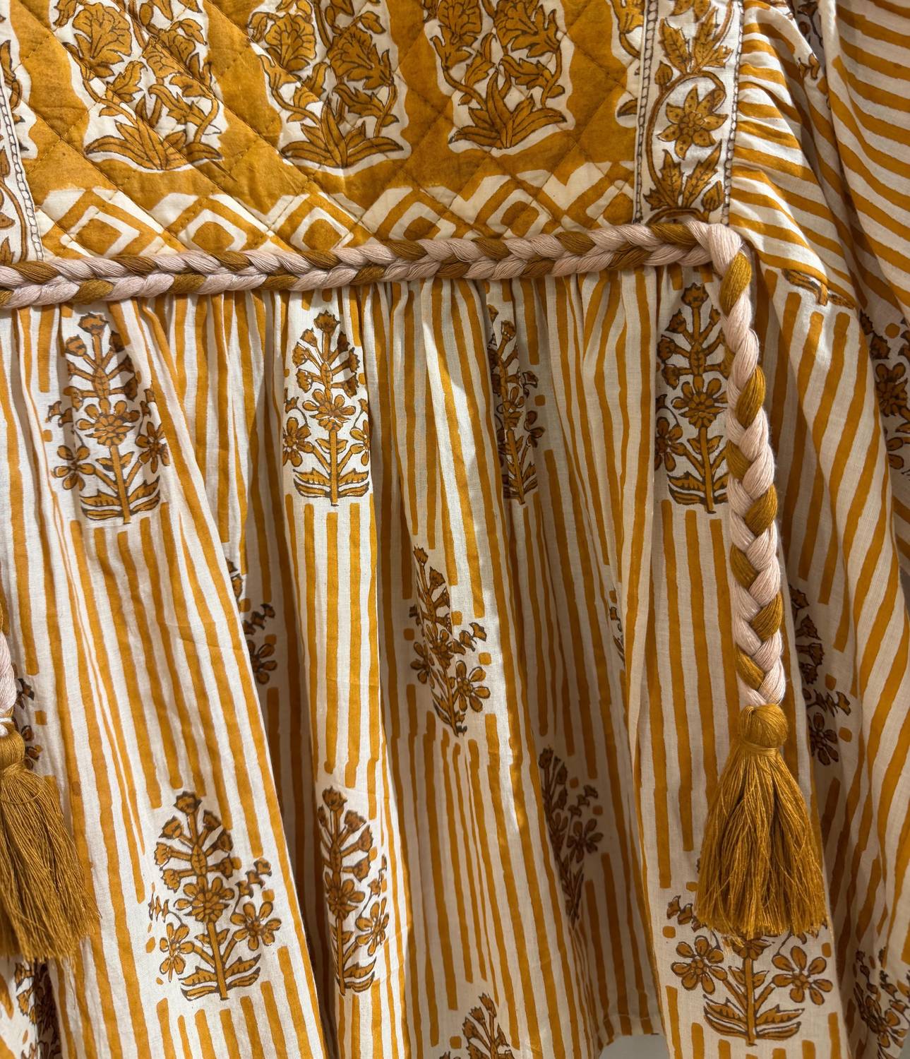 Mahila - Quilted Folk Blouse