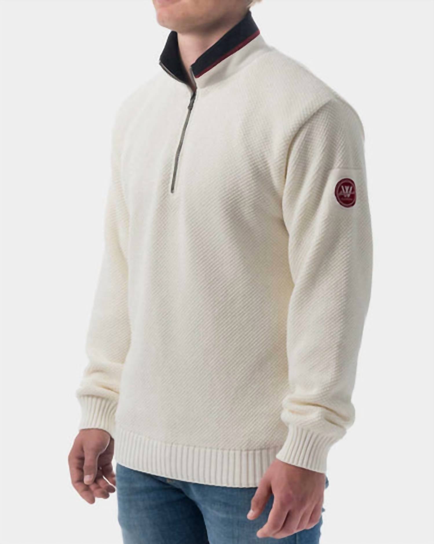 Holebrook Usa - Classic Windproof 1/4 Zip Sweater