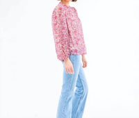 Mary Square Brianna Daydreaming Top in pink - women's blouse - view 5
