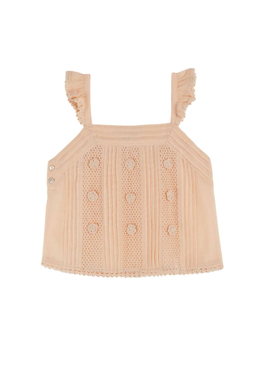 Emile & Ida - Kid's Crochet Sleeveless Blouse