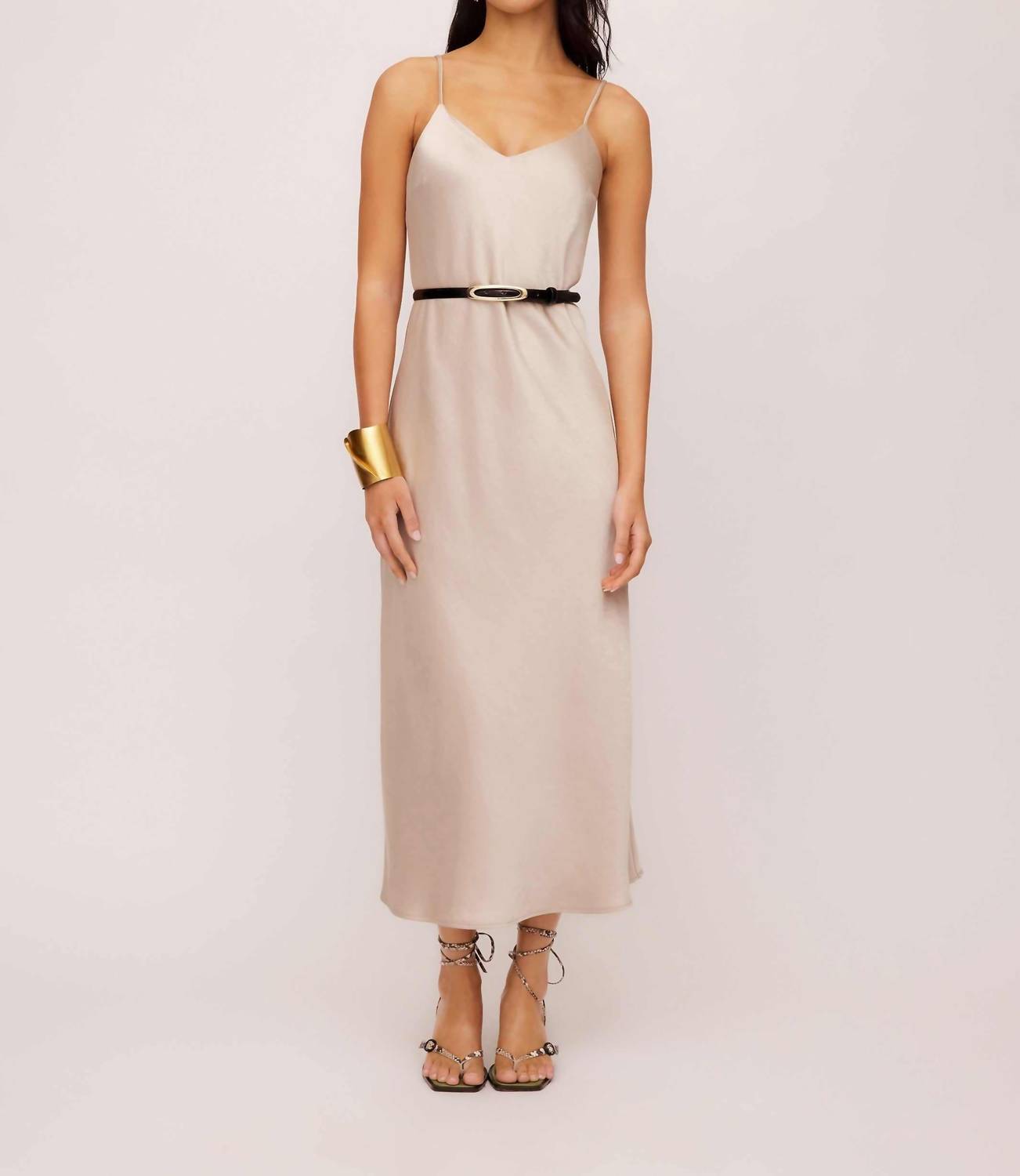 Fifteen Twenty - Bias Slip Midi Dress