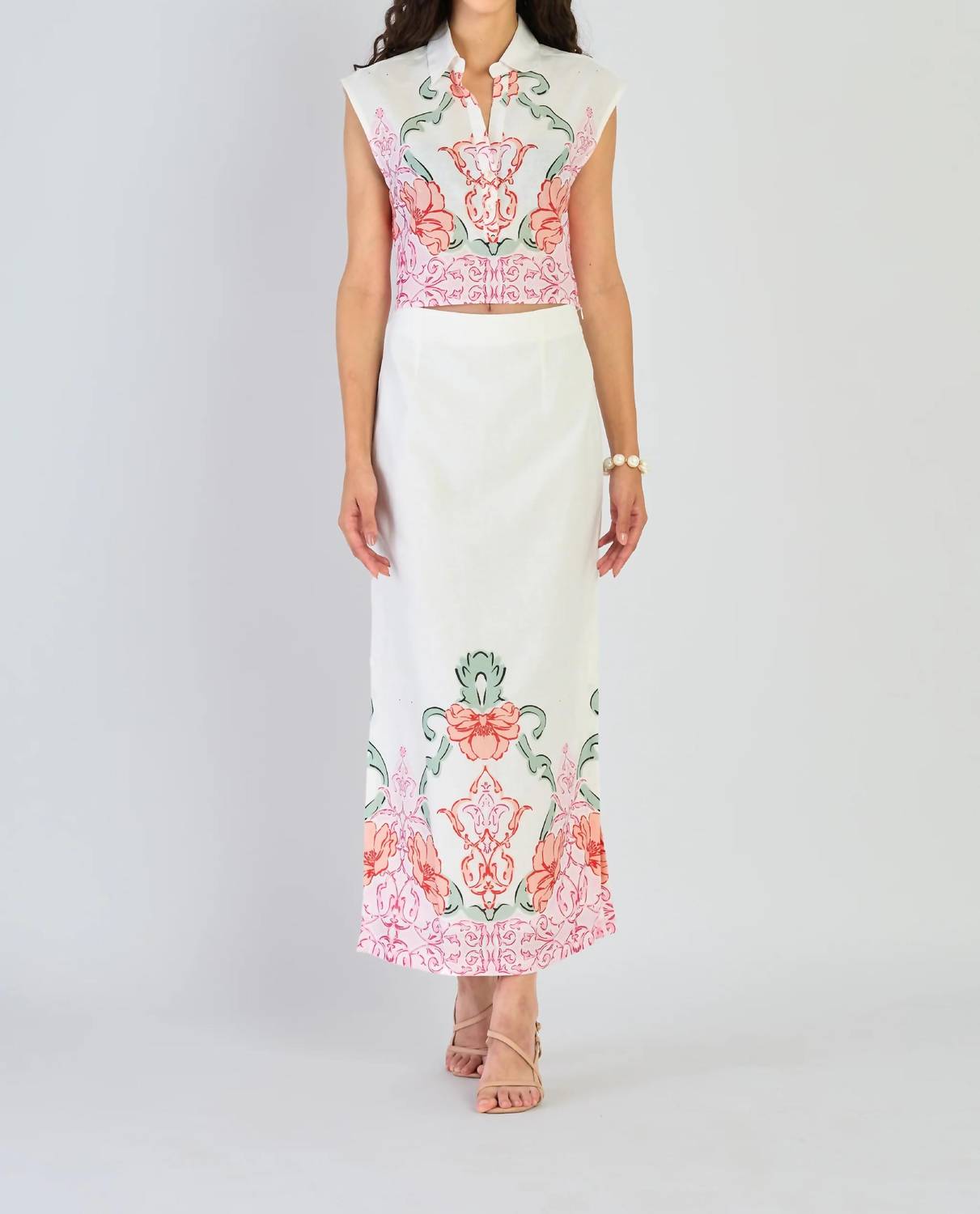 Beyond By Vera - Aspen Midi Skirt