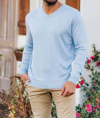 Weiv - Soft Touch Chadwick V Neck Dress Sweater