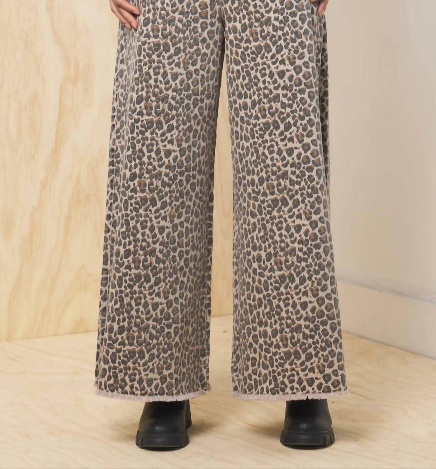 Vintage Havana - Leo Denim Pull On Pants