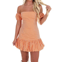 Lena - Kickoff Cutie Gingham Mini Dress
