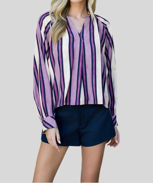 Thml - Striped Long Sleeve Blouse