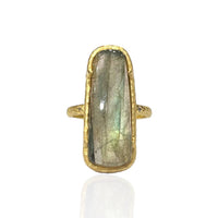 Tat2 Designs - Women's Labradorite Bora Ring