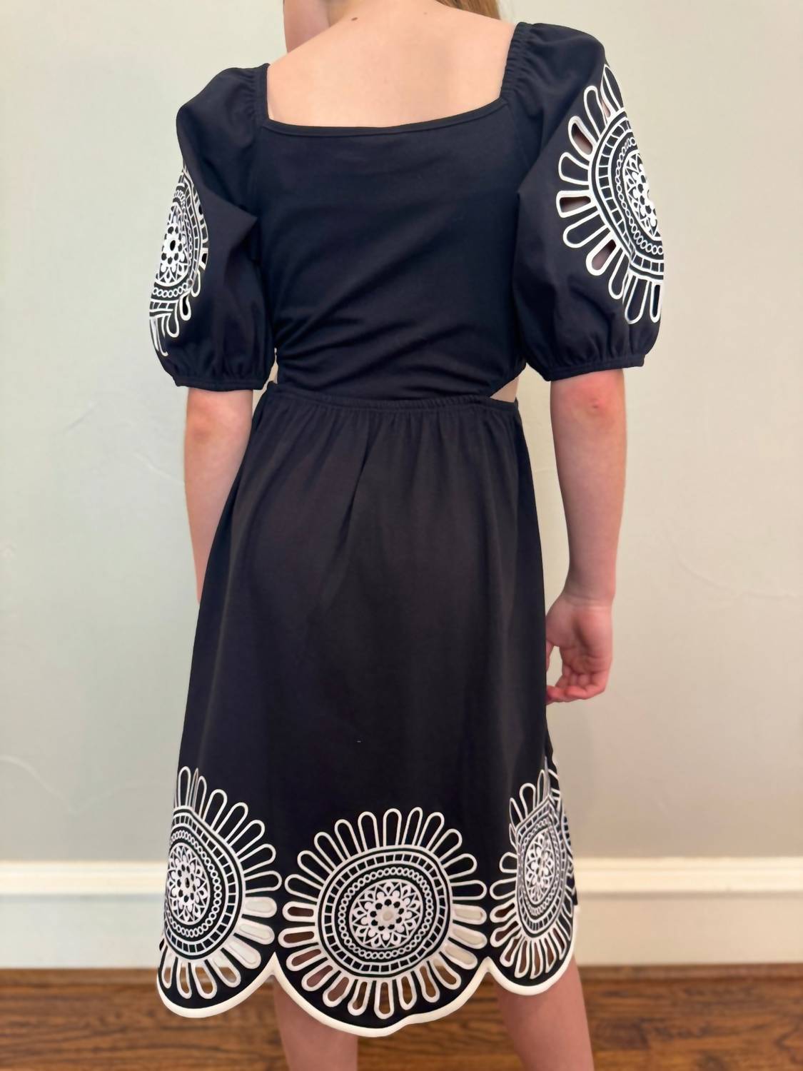 Milon - Girl's Laser Cut Dress