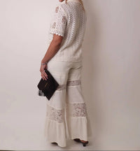 Miss Me - Wide Leg Tiered Pants