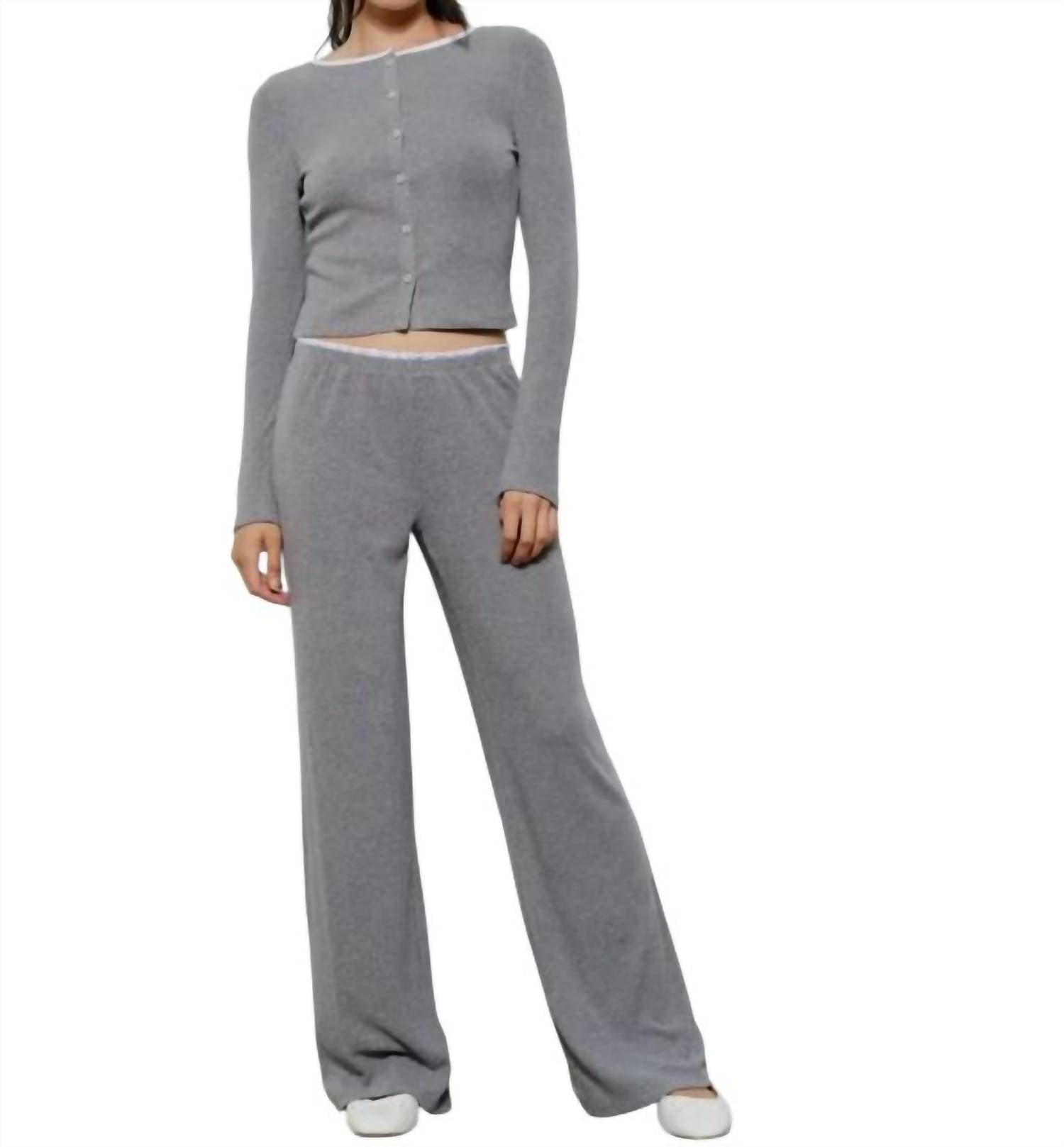 Pretty Garbage - Sunny Ribbed Knit Set