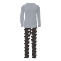 Kickee - Long Sleeve Pajama Set
