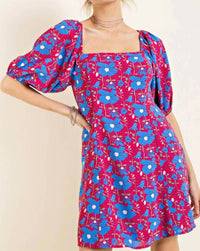 Kori - Puff Sleeve Smocked Dress