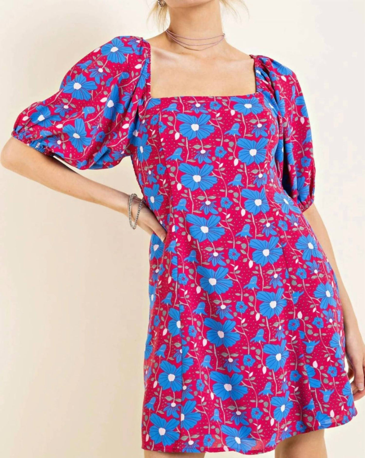 Kori - Puff Sleeve Smocked Dress