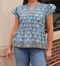 Victoria Dunn - Violet V-neck Blouse