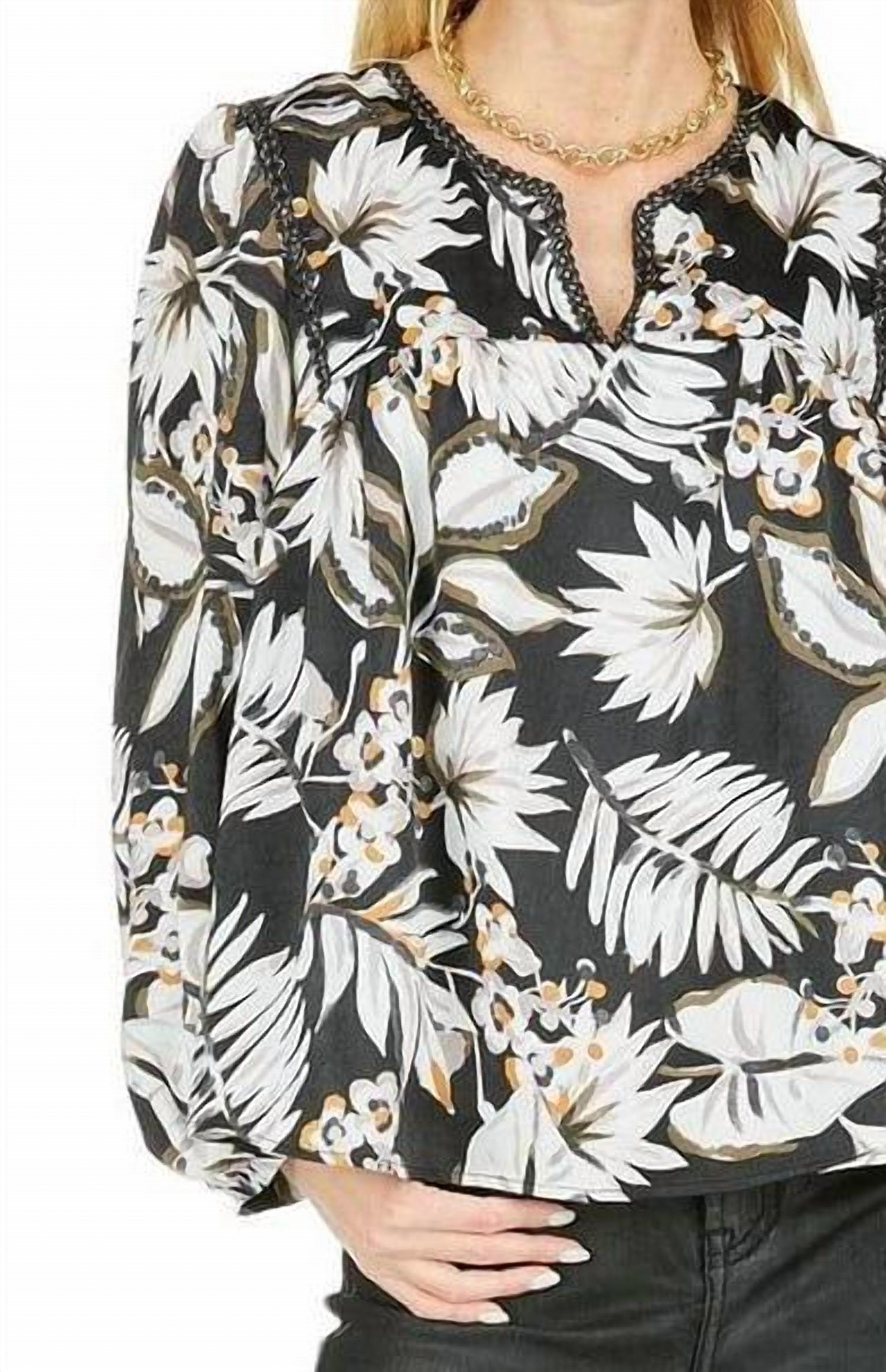 Joy Joy - Foliage Blouse