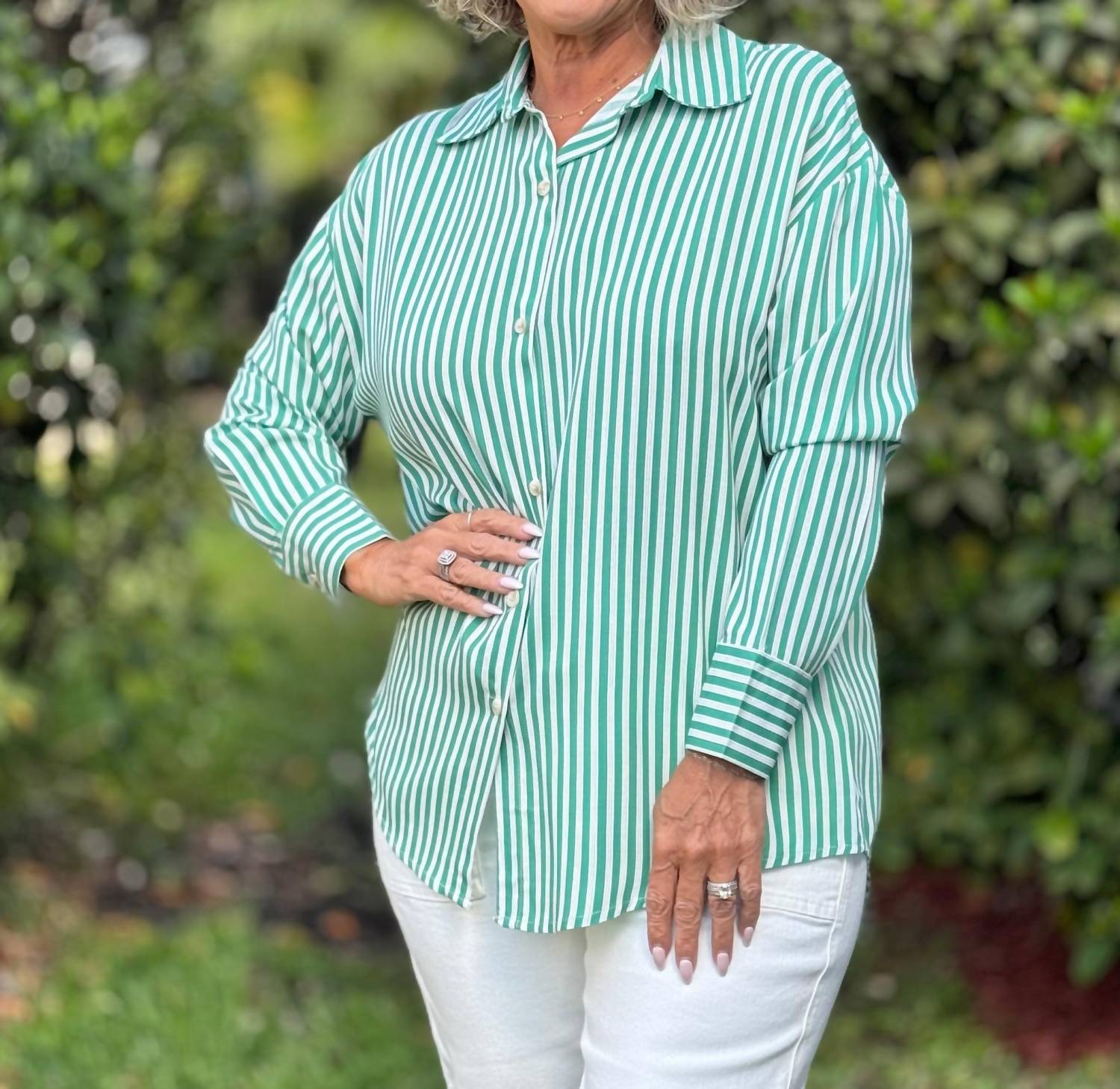 Southern Grace - The Kathryn Button Up Top