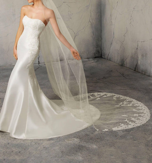 Morilee - Venice Lace Cathedral Length Wedding Veil