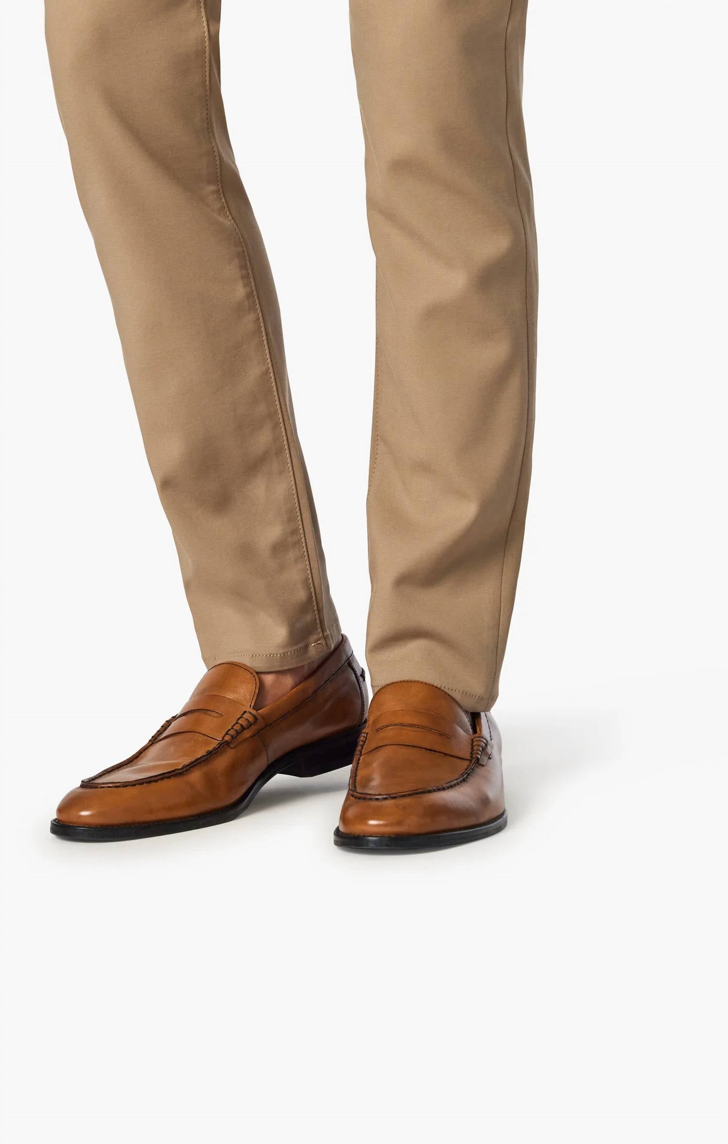 34 Heritage Verona Chino Pants in khaki high flyer - men's pants - view 6