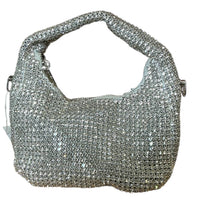 Alexa Koi - Women's Sparkly Rhinestone Mini Hand Bag