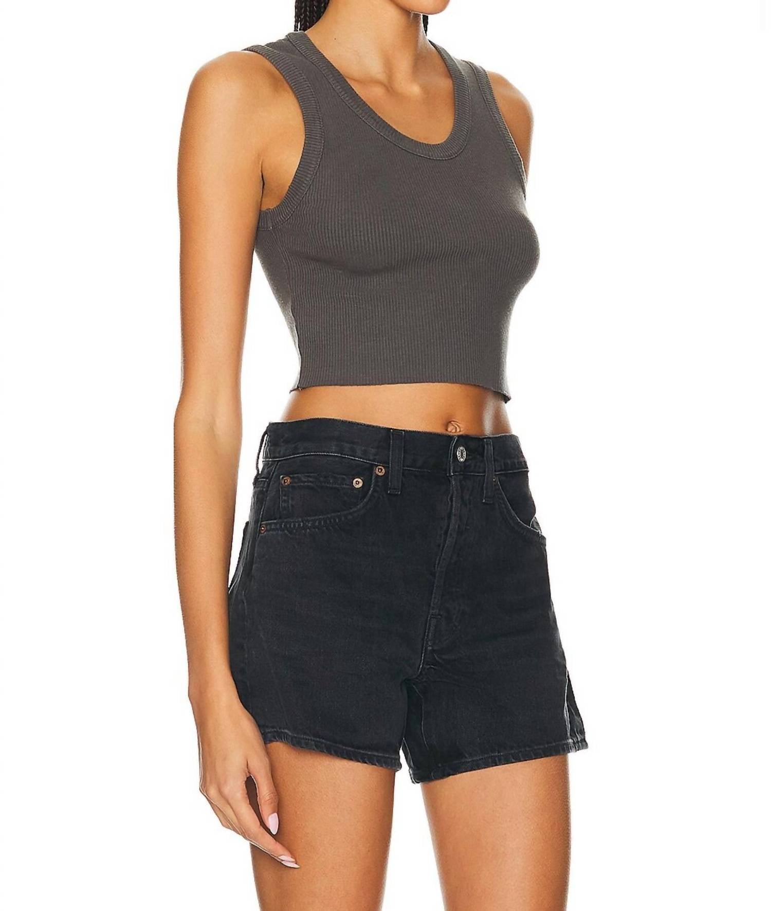Agolde - Cropped Poppy Tank Top