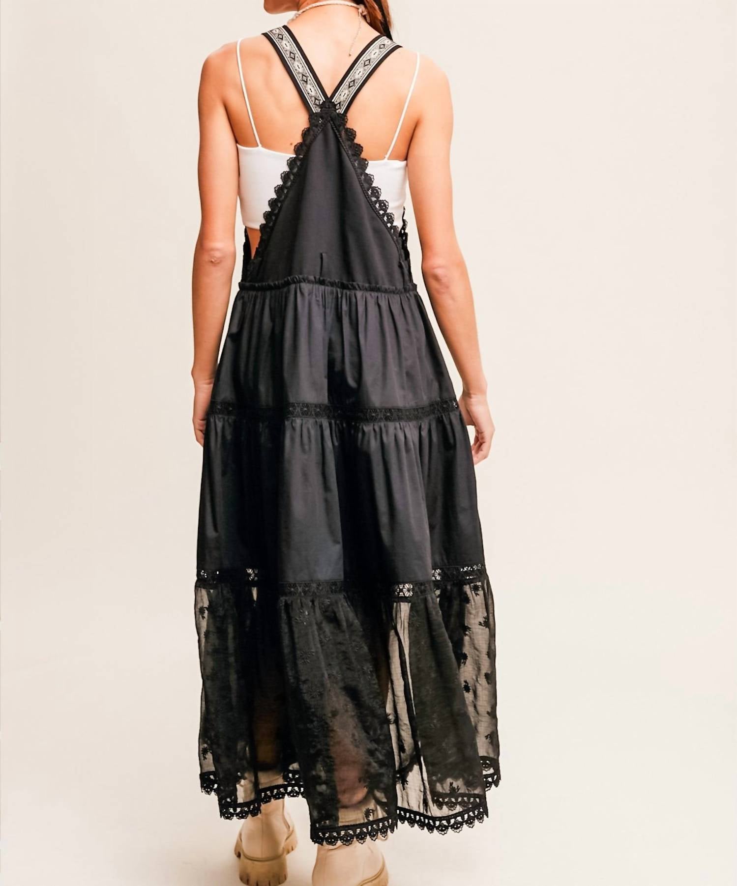 In-Loom - Ashlyn Overall Maxi Dress