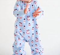 The Beaufort Bonnet Company - Boys Cassidy Comfy Crewneck Romper