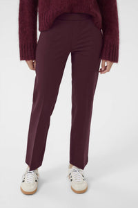 Part Two Ponta Trouser in tawny port - women's pants