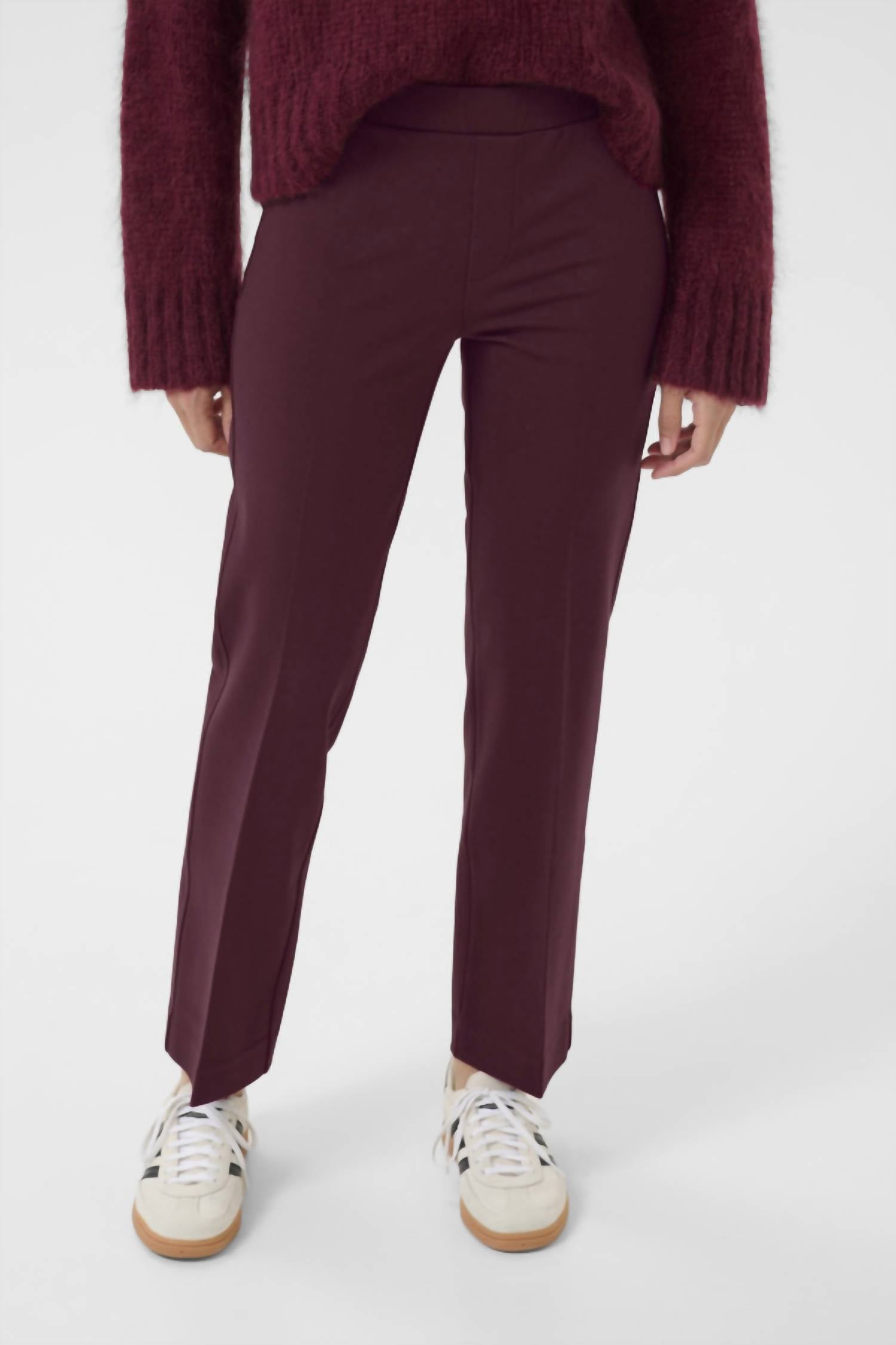 Part Two Ponta Trouser in tawny port - women's pants