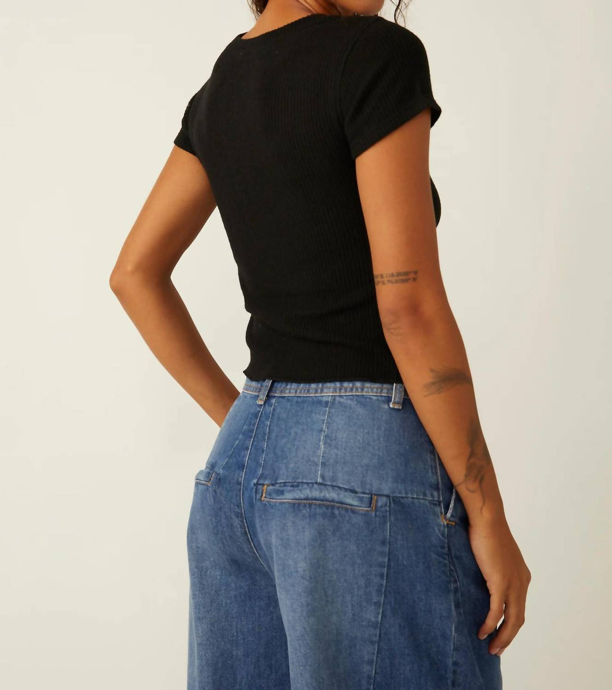 Free People - Lux Baby Tee