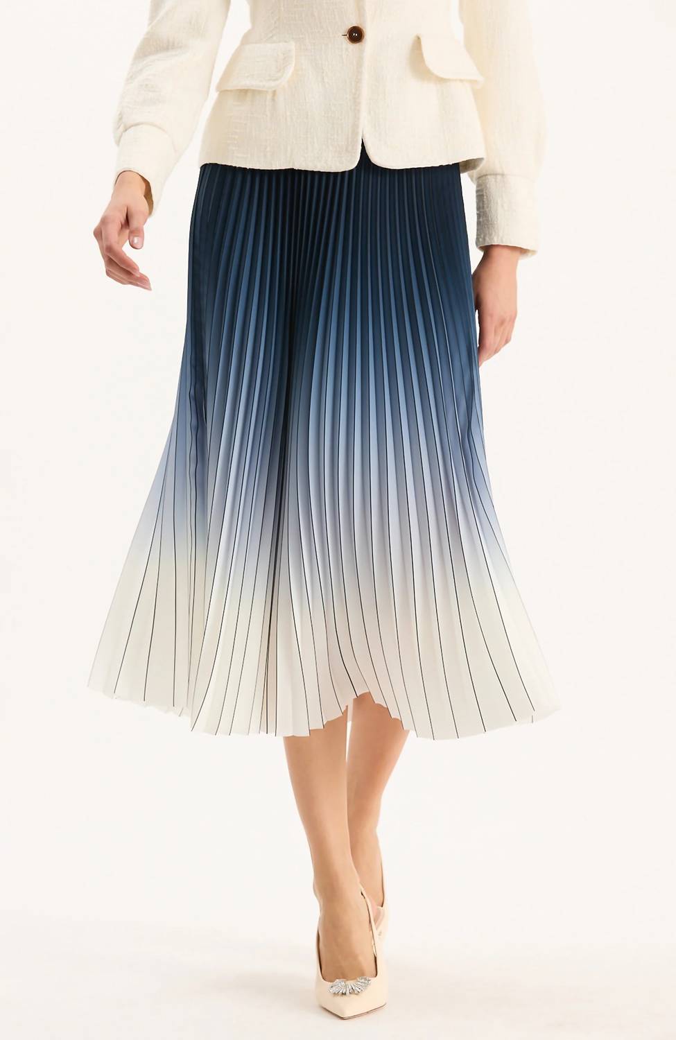 Tyler Boe - Cara Hombred Pleated Skirt