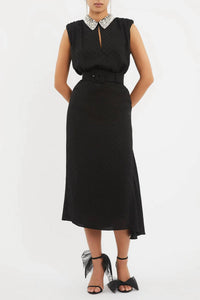 Rebecca Vallance - Lorraine Collar Midi Dress
