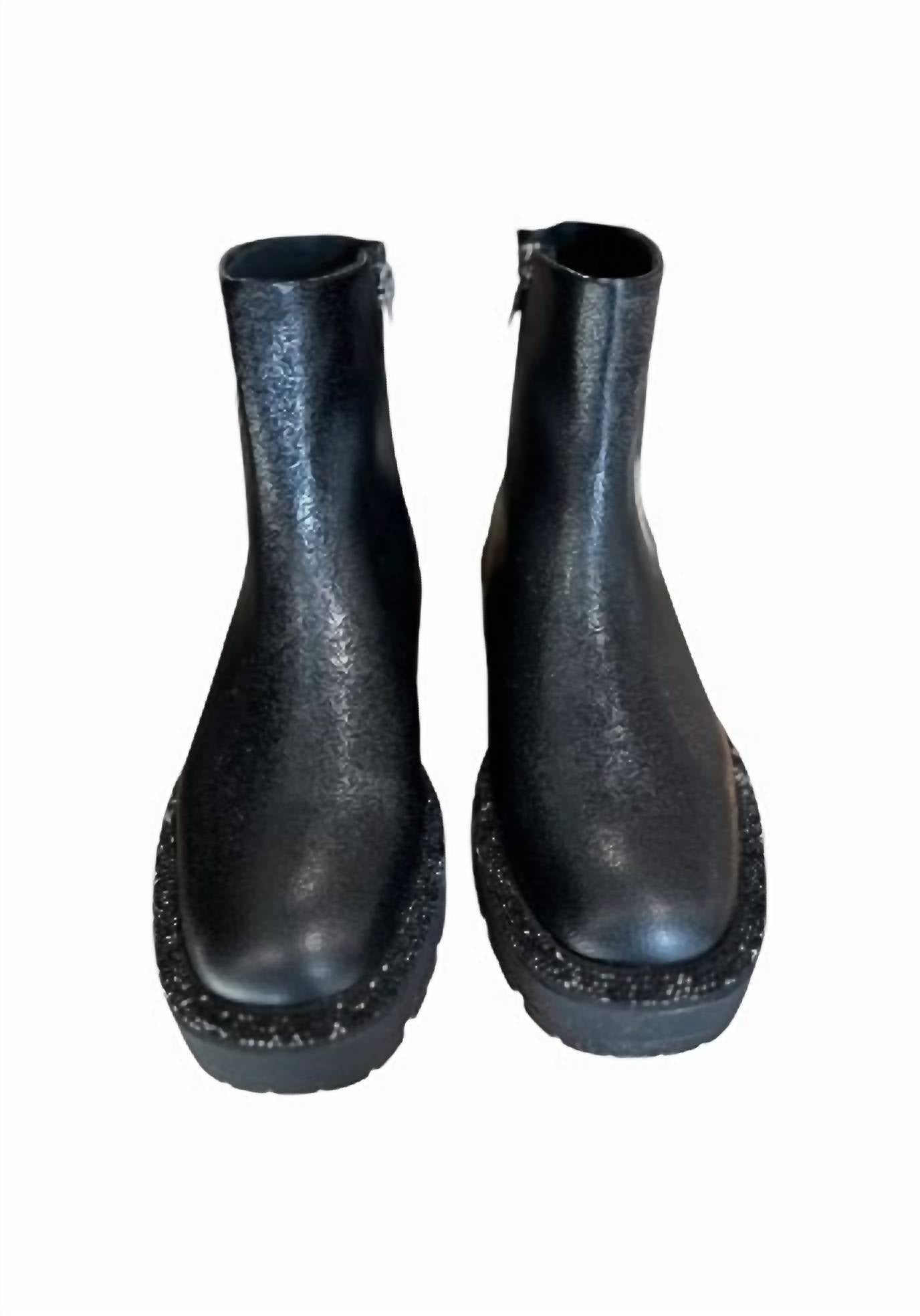 YELLOWBOX Women's Susie Ankle Boot in black - women's shoe - detail view